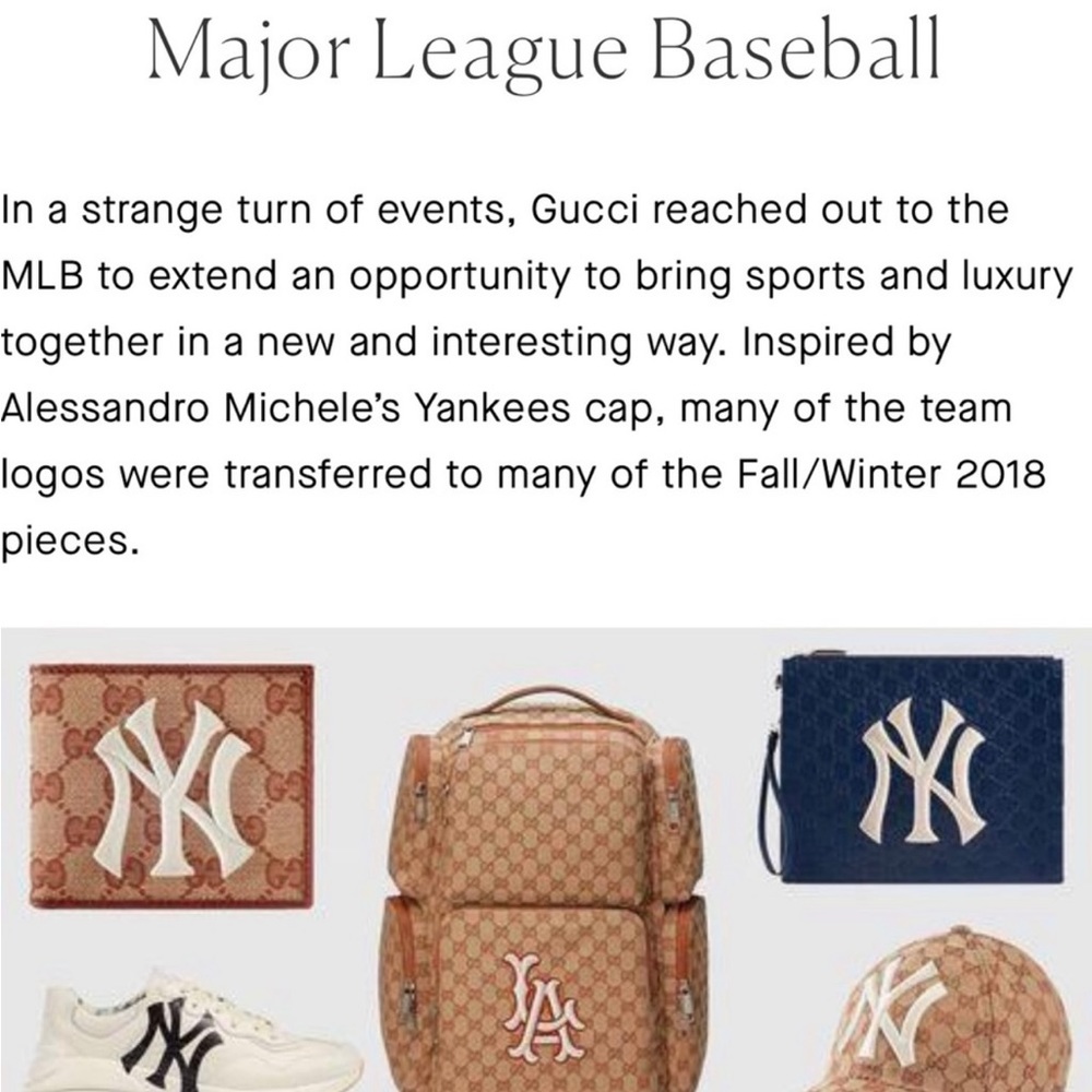 GUCCI LA Angels ⚾️ MLB Canvas Backpack…🎒 - Picture 8 of 16